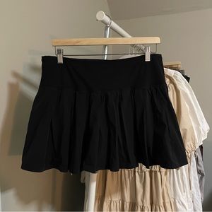 Joy Lab High-Rise Pleated Skort In Black Size XL